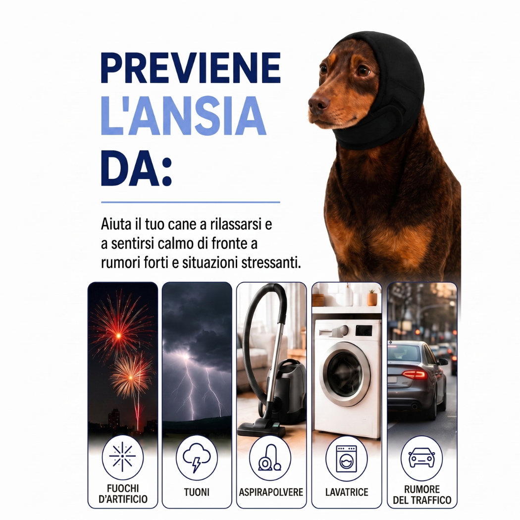 Tranquican – Cuffie Calmanti per Cani